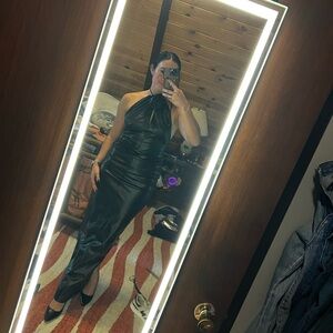 Ronny Kobo Leather gown